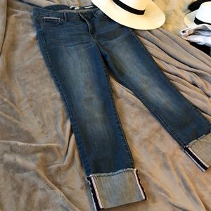 Vintage America Boho denim Capri